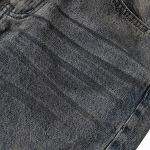 'Elegance' Stonewashed Flare Leg Denim Jeans
