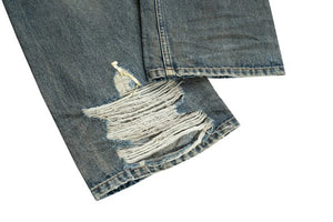 'Heritage' Faded Baggy Denim Jeans