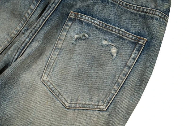 'Heritage' Faded Baggy Denim Jeans