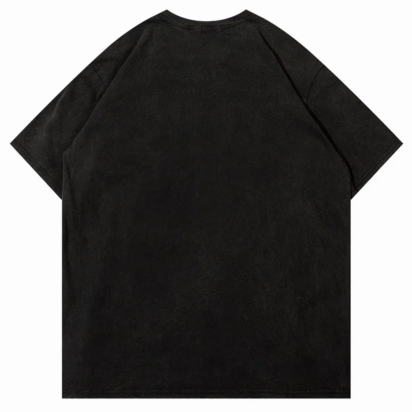 CLOUT COLLECTION ™ | 'Vamp' Distressed Cotton T-Shirt
