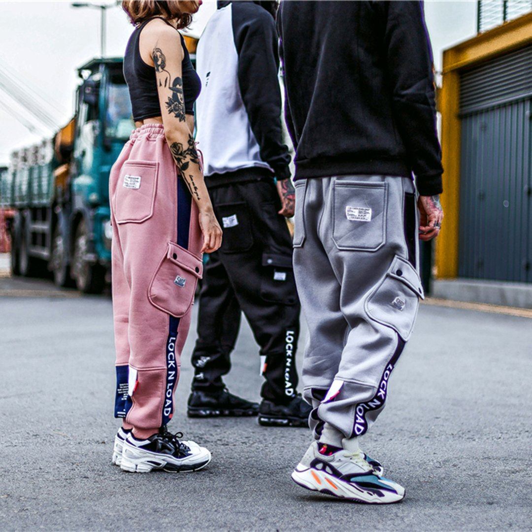 Clout Collection Myers Print Baggy Jeans