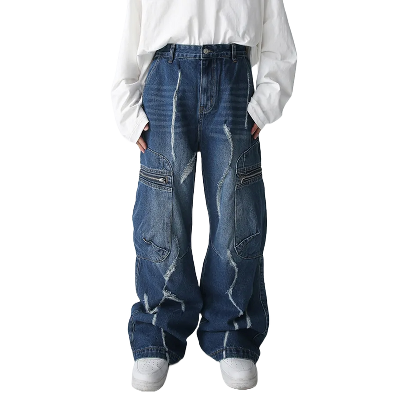 Super baggy jeans - Denim - Men