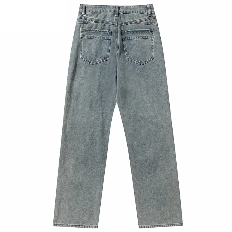 'Scale' Distressed Denim Jeans