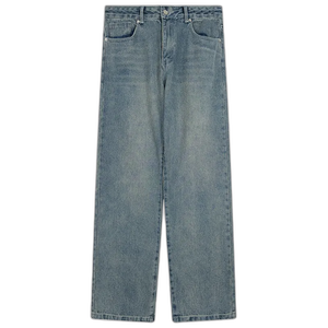 'Broken' Plush Embroidered Custom Denim Jeans