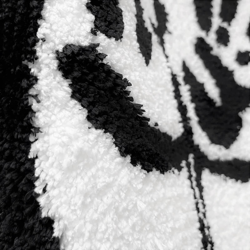 Plush Handprint Tufted Rug
