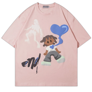 Neo 'Dream' Doodle Print Cotton T-Shirt