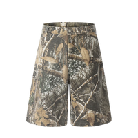 Hunting Camo Cotton Carpenter Shorts