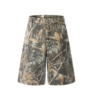 Hunting Camo Cotton Carpenter Shorts
