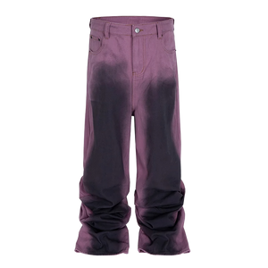 'Nebula' Chromatic Wash Baggy Denim Jeans