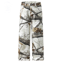 Winter Camo Straight Fit Denim Jeans