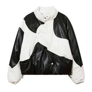 'Orca' Asymmetric Down Puffer Jacket