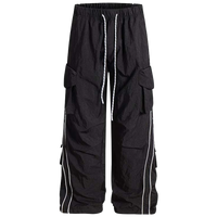 Striped Flex Woven Loose Fit Cargo Pants