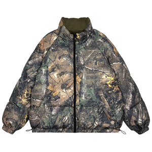 Reversible Camo Puffer Jacket