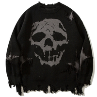 'Requiem' Oversized Knit Sweater