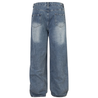 'Anomaly' Pin Clasp Baggy Denim Jeans