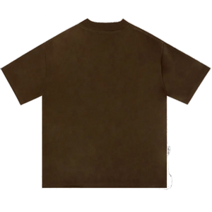 'Growing' Embroidered Suede T-Shirt