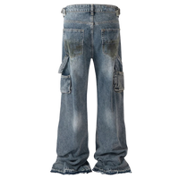 'Grit' Dirty Wash Stacked Denim Jeans