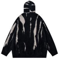 'Silhouette' Oversized Knit Hoodie