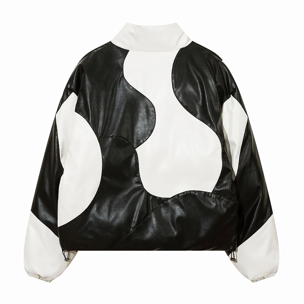 'Orca' Asymmetric Down Puffer Jacket