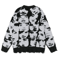 'Visage' Oversized Knit Sweater