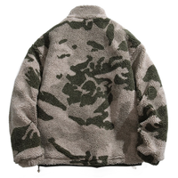 'Scout' Forest Camo Quarter-Zip Fleece Jacket