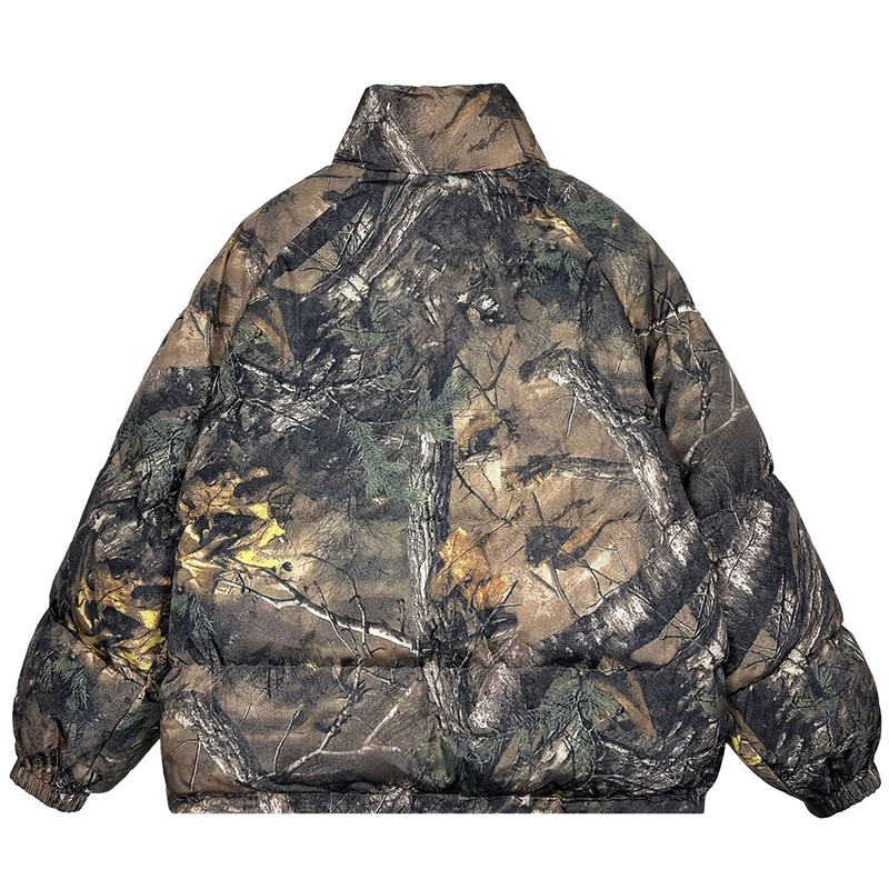 Reversible Camo Puffer Jacket