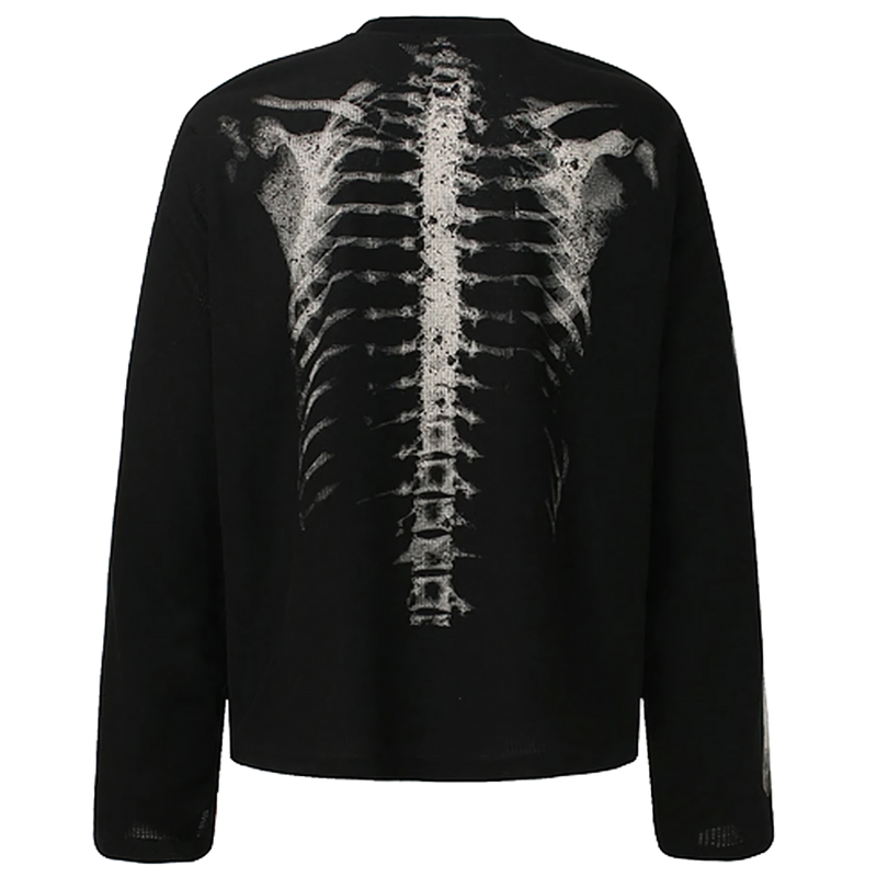 CLOUT COLLECTION ™ | 'X-Ray' Thermal Knit Long Sleeve Tee