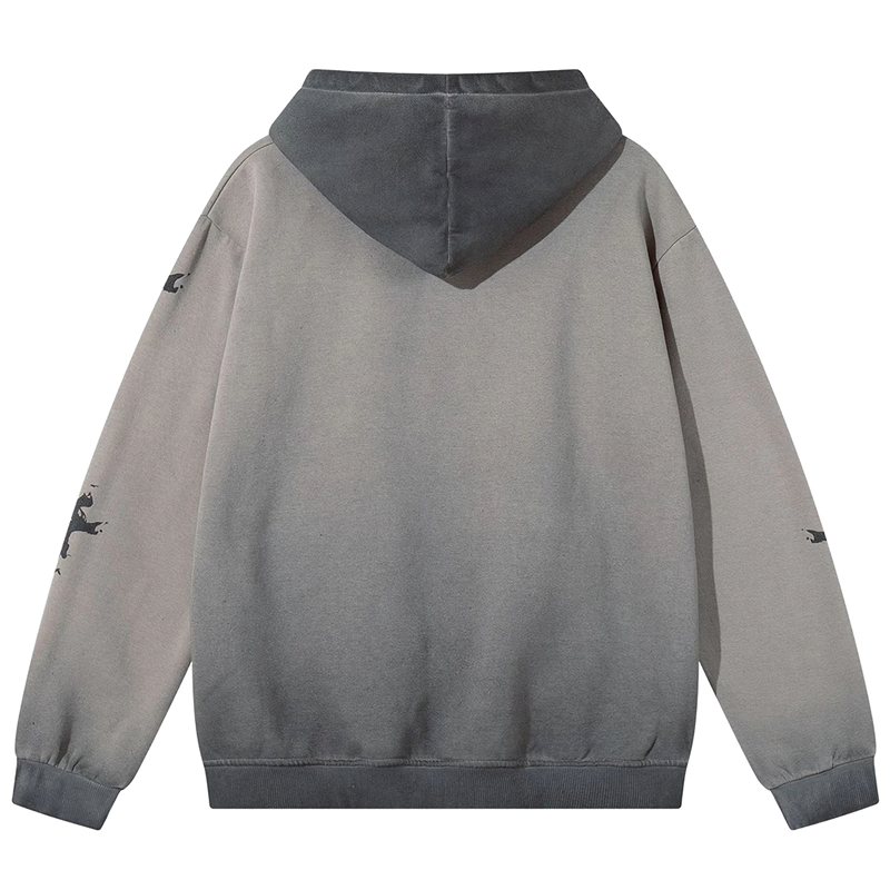 'Catacomb' Oversized Cotton Hoodie