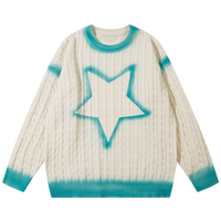 'Starburst' Oversized Chunky Knit Sweater
