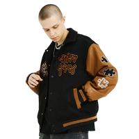 'Riddle' Vintage Cut Varsity Jacket