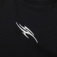 'Vortex' Embroidered Cotton T-Shirt