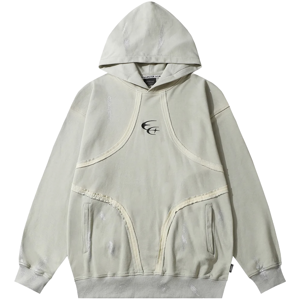 Extreme Aesthetic 'Canvas' Oversized Cotton Hoodie