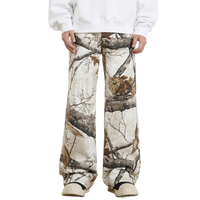 Winter Camo Straight Fit Denim Jeans