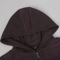 'Umber' Dual-Texture Relaxed Fit Hoodie