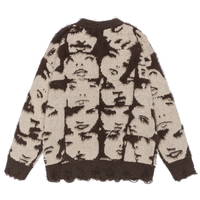 'Visage' Oversized Knit Sweater