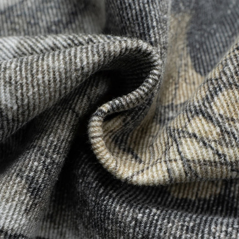 'Ghost' Forest Camo Oversized Cargo Shorts