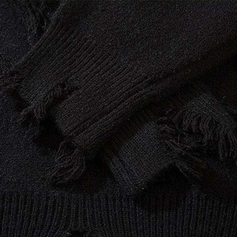 'Requiem' Oversized Knit Sweater