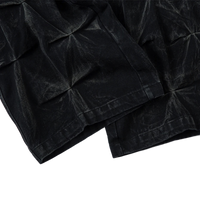 'Prism' Wide Leg Black Denim Jeans