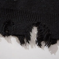 'Requiem' Oversized Knit Sweater