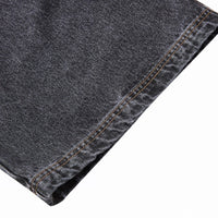 'Nyx' Charcoal Shadow Wash Oversized Denim Jeans