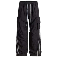 Striped Flex Woven Loose Fit Cargo Pants