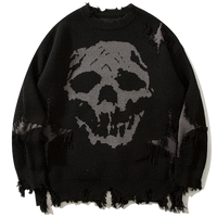 'Requiem' Oversized Knit Sweater