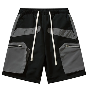'Hopper' Zip Pocket Utility Shorts