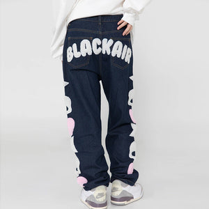 Chenille Patch Custom Denim Jeans