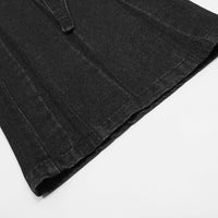 'Raven' Layered Black Denim Jeans