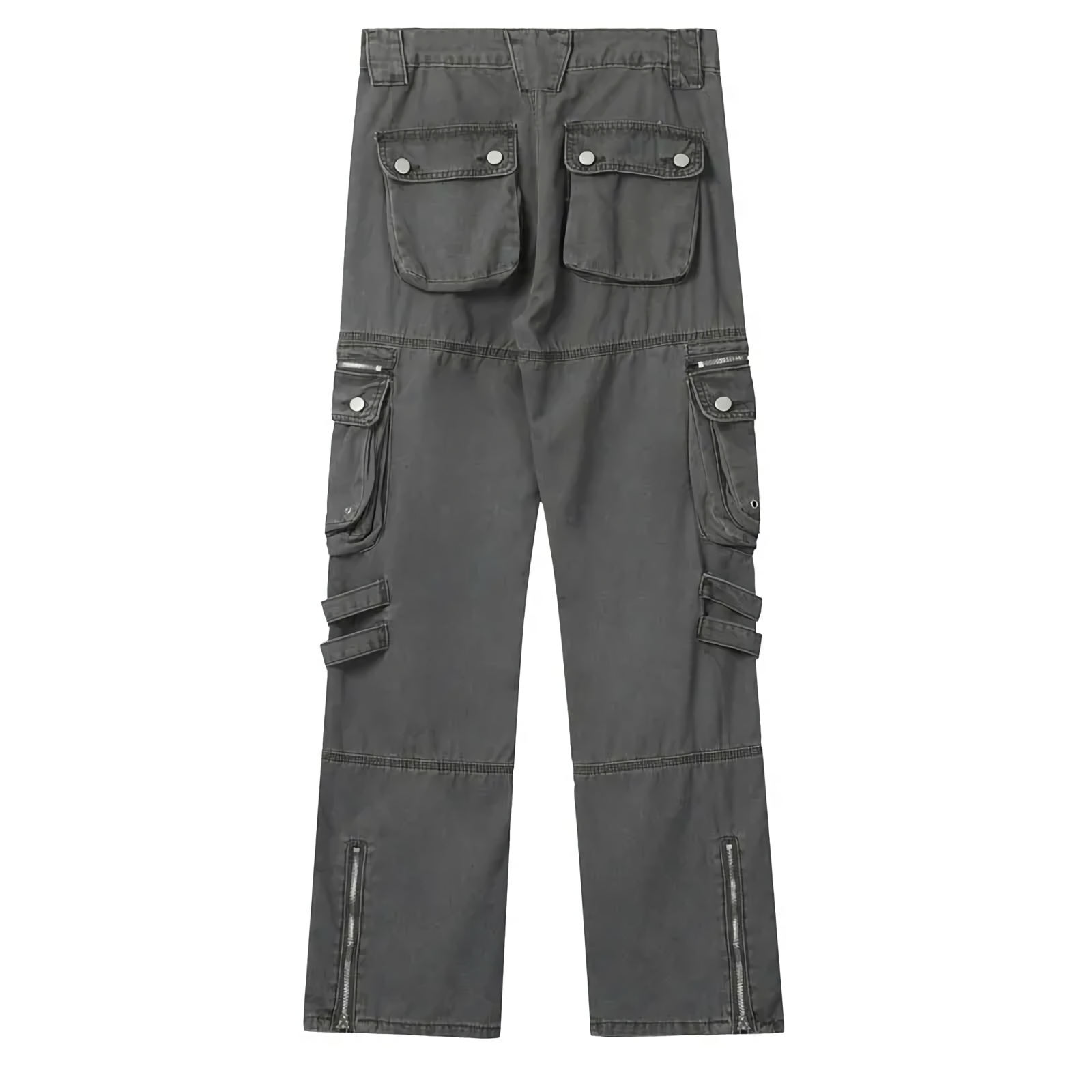 CLOUT COLLECTION ™ | Retro Multi-Pocket Straight Fit Cargo Pants