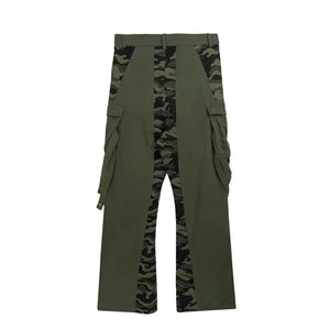 'Overdrive' Patchwork Camo Cargo Pants