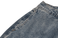 'Anomaly' Pin Clasp Baggy Denim Jeans