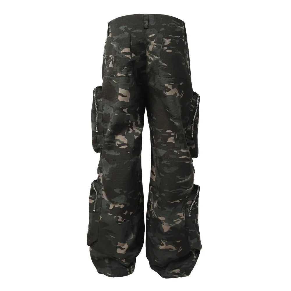 'Prototype' Tactical Cargo Pants in Forest Camo