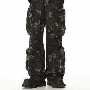 'Prototype' Tactical Cargo Pants in Forest Camo